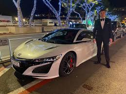 The £150,000 honda nsx hybrid supercar is actually quite hard to pin down. Max Verstappen In His Honda Nsx Formula1