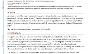 Need help with research paper abstract? How To Write A Good Abstract For A Scientific Paper Cute766
