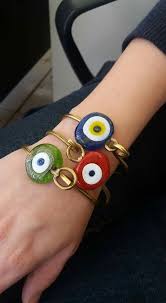 Anastasia Iordanaki Handmade Bracelets With Evil Eye Beads By Blue Dot Jewels And More Join Me On Facebook Bileklik Boncuklu Bileklikler Taki