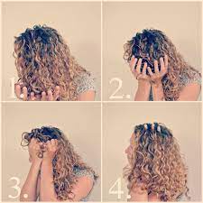 I've done it with devacurl mirrorcurls with ok. Do Your Curls Always Look Like They Re Still Wet Justcurly Com Scrunch Hair Tutorial Scrunched Hair Curly Hair Tips