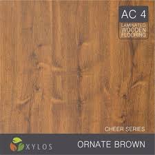 Engineered wood flooring has become a popular alternative to traditional solid wood flooring and is a perfect floor covering for hallways, living rooms and bedrooms. Xylos Modern Ornate Brown Laminate Wooden Flooring For Residential Thickness 8mm Rs 111 Square Feet Id 22408037791