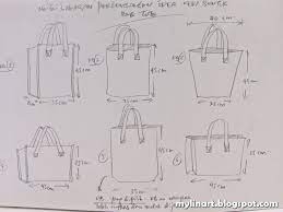 Lakaran olahan dan perkembangan idea motif flora yang dipilih serta catatan. Mylinart Tugasan 8 Cetakan Stensil Beg Tote Sambungan
