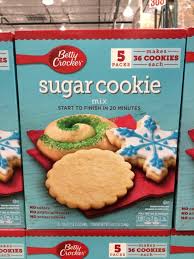 Christmas cookie christmas cookie dessert. Betty Crocker Sugar Cookie Mix 5 17 5 Ounce Packages Costcochaser