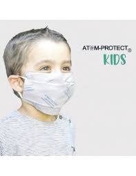 En el convenio que firma el conicet con kovi s.r.l se estipula que un 10 por ciento de las telas estamos confeccionando 5 mil barbijos por mes. Conicet Barbijo Atom Protect Nino X 1