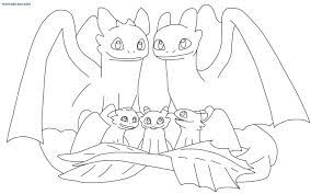Chibi toothless and light fury. Toothless Coloring Pages 80 Free Printable Coloring Pages