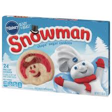 Its time to make sugar cookies. Pillsbury Ready To Bake Snowman Shape Sugar Cookies Hy Vee Aisles Online Grocery Shopping