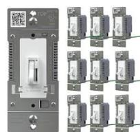 Toggle LED Advanced Dimmer Light Switch| Single Pole 3-Way