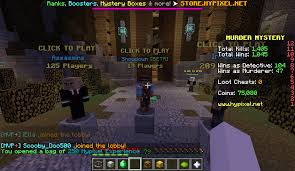 Copy the java server ip from this page. Murder Mystery 1 1 Is Released Now Hypixel Minecraft Server And Maps