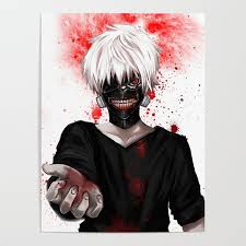 The tokyo ghoul ken kaneki galaxy s21 ultra 5g clear case is a great choice for a minimalist look that shields your s21 ultra 5g from dirt, dust scratches, and daily damage. Ken Kaneki Tokyo Ghoul Poster By Maxi Society6