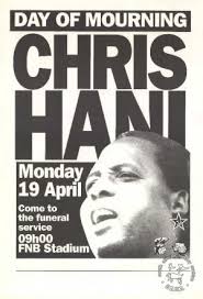 Chris hani on wn network delivers the latest videos and editable pages for news & events, including entertainment, music, sports, science and more, sign up and share your playlists. Saha South African History Archive 20 Years Since The Assassination Of Chris Hani