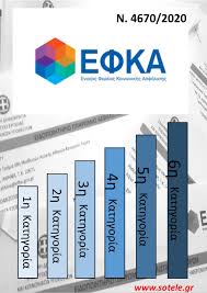 Ρύθμιση οφειλών προς εφκα για ελεύθερους επαγγελματίες, αυτοαπασχολούμενους και αγρότες ν.4611/2019. Eisfores Ston Efka Apo 1 1 2020 Neo Asfalistiko