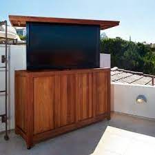 We used two 2x8x8 pressure treated. 8 Best Wooden Tv Stands Ideas Tv Lift Cabinet Tv Wooden Tv Stands