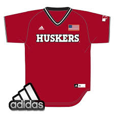 | vtg 90s b boa nebraska corn huskers stitched wite/red baseball jersey shirt xl. Nu Adidas Authentic Baseball Jersey Lawlor S Custom Sportswear