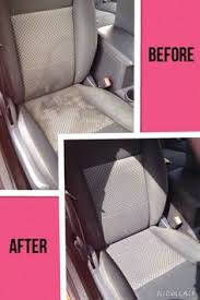 Clean Water Spots And Stains From Your Cloth Car Seats Just Add Equal Parts Of Club Soda White Vinegar An Cleaning Hacks Car Cleaning Hacks Cleaning Clothes