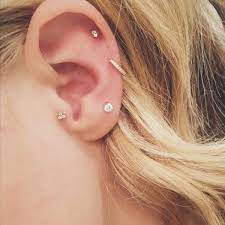 Auricle Piercing The Complete Experience Guide With Meaning Stud Earrings Unique Flower Earrings Studs Auricle Piercing