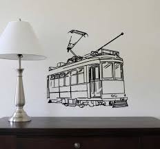 Bekijk meer ideeën over vervoer, vervoer thema, vervoer knutselen. Muursticker Elektronische Tram Lissabon Tenstickers
