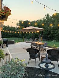 These are 48' long, with 26 lights. How To Make Diy String Light Planters For Heavy Lights From Thrifty Decor Chick