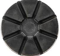 3" Premium Metal Resin Puck Velcro Back