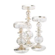 Gorgeous mrs hinch style silver mercury stained glass large pillar candle holder. Mercury Pillar Holders Quick Candles