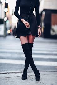 Black Ankle Boots Outfit Tumblr Find Out Where To Get The Skirt Fashion Cool Outfits Knee Boots Outfit