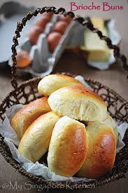 Brioche Bun With Sweet Cream Cheese Filling Brioche Buns Cream Cheese Bread Best Cheese Straw Recipe