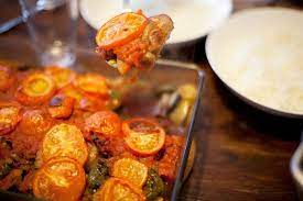 Traditional Iraqi Casserole Tepsi Baytinijan Recipe Food Com Recipe Recipes Middle Eastern Recipes Iraqi Cuisine
