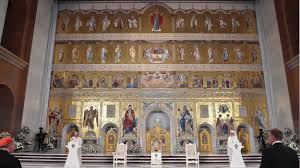 Biserica rusească „sfânta treime este cea mai sudică biserică ortodoxă din lume. Record Mondial Catedrala Mantuirii Neamului DeÈine Cel Mai Mare Iconostas Ortodox Basilica Ro