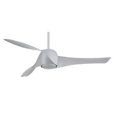 These are designed with flat blades that add sharp lines and bold ideas to your living space. Artemis Ceiling Fan By Minka Aire 58 Inch Silver Fan F803l Sl
