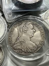 1780 Maria Theresa Proof Restrike Silver Coin | Ebay