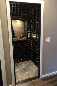 The modular redwood redrack is the least expensive kit option and it's a perfect choice for temporary. Wine Closets Convert A Closet Pantry Or Staircase Vigilant