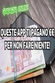 L'app che ti permette di guadagnare svolgendo lavoretti da trovare grazie al tuo abbiamo selezionato per te altri 12 modi per fare soldi in maniera facile e veloce. Queste 5 App Ti Pagano Per Non Fare Niente