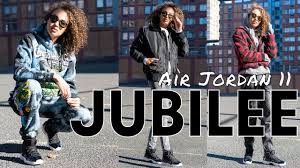 Air Jordan 11 Jubilee On Foot Review And Styling Haul Did Everyone Cop Youtube