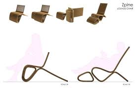 the zpine lounge chair offers the user two modes of repose the furniture is converted between a moderately reclined chair and a fully reclined chaise wi mobilya