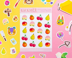 Animal Crossing Fruit 1 Sheet New Horizons New Leaf Etsy En 2020