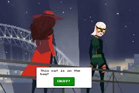 The computer game working title: Your Mission Catch Carmen Sandiego On Google Earth Cincy Weekend