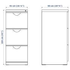 18 posts related to ikea file cabinets. Erik White File Cabinet 41x104 Cm Ikea