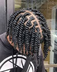 Two strand twists come in different lengths, they can be done with bob short haircuts and ones longer than your waistline. 30 Coiffures Pour Hommes A Deux Brins Qui Ont L 39 Air Frais Mens Twists Hairstyles Twist Braid Hairstyles Hair Twist Styles