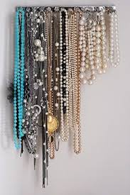 That you can use and prevent your necklaces from getting tangled. How To Store Necklaces Jewelry Organizer Storage Necklace Storage Jewellery Storage