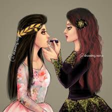pin by akila qureshi on girly stuff cute girl drawing girly m bff drawings