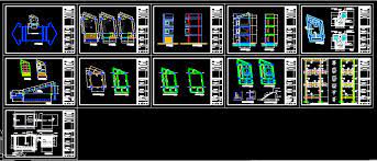 Download Gambar Ruko Rumah Toko Format Dwg Autocad Lengkap Ruko Lantai Autocad