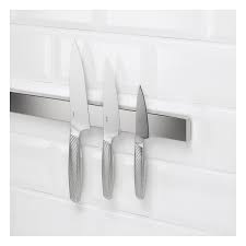 Kungsfors Porte Couteaux Magnetique Acier Inoxydable Ikea