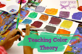 As my regular readers already know, this summer my preschool did a few activities where we explored color theory. Experimenting With Color Theory Deep Space Sparkle