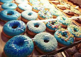 Blue Donuts Blue Donuts Types Of Donuts Sprinkle Donut