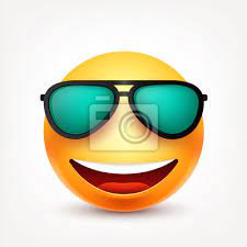 Smilies mit brille zum ausmalen / pin. Smiley Mit Brille Lachelnd Emoticon Gelbes Gesicht Mit Emotionen Fototapete Fototapeten Emoticons Smileys Angst Myloview De