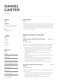 Customize, download and print your teacher resume so you can feel confident and ready during your. 19 Esl Teacher Resume Examples Writing Guide 2020