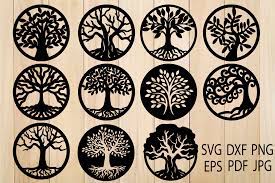 Download Tree Of Life Trees Tree Cut File Graphic By Yulnniya Creative Fabrica