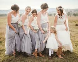 Bridesmaid Dresses Wedding Separates Space 46 Tulle Skirt Gray Maxi Skirt James Day We Bridesmaid Separates Bridesmaid Skirts Off Shoulder Bridesmaid Dress
