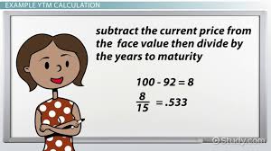 How To Calculate Yield To Maturity Definition Equation Example Video Lesson Transcript Study Com