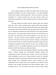 Search only for essay jangka panjang (visi) setelah lulus luliah Rencana Jangka Panjang Setelah Lulus Kuliah Pdf
