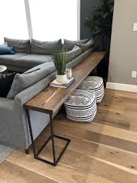 22 Gorgeous Sofa Table Ideas For Your Living Room Diy Sofa Table Gorgeous Sofas Living Room Color
